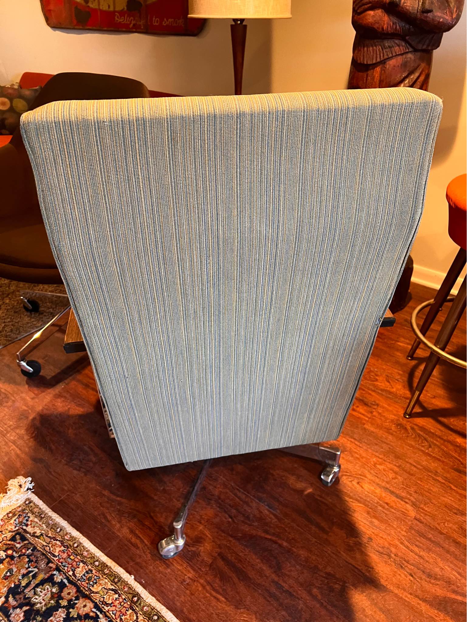 Vintage Mid Century Modern Swivel Chair by Designcraft Metal MFG *FREE ...