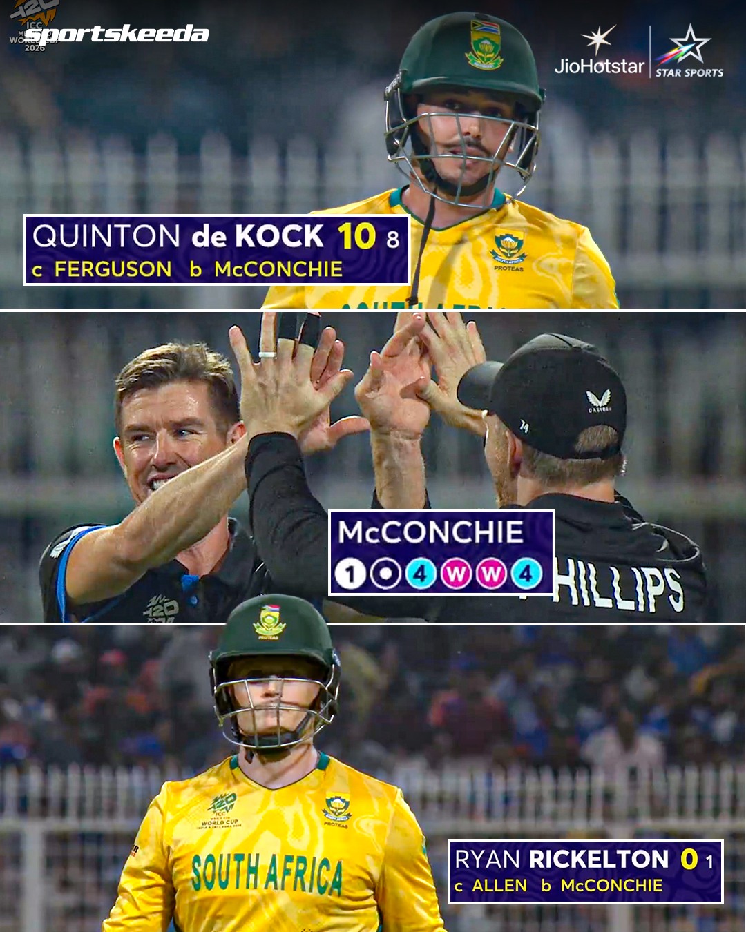 Sportskeeda - A tactical masterstroke! 👌 Cole McConchie removes QDK and ...
