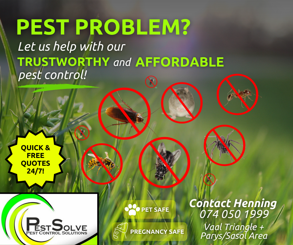 Pest problem? No need... - PestSolve Pest Control Solutions