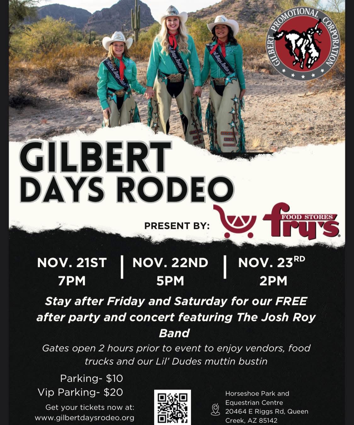 Gilbert Days Rodeo | Queen Creek AZ