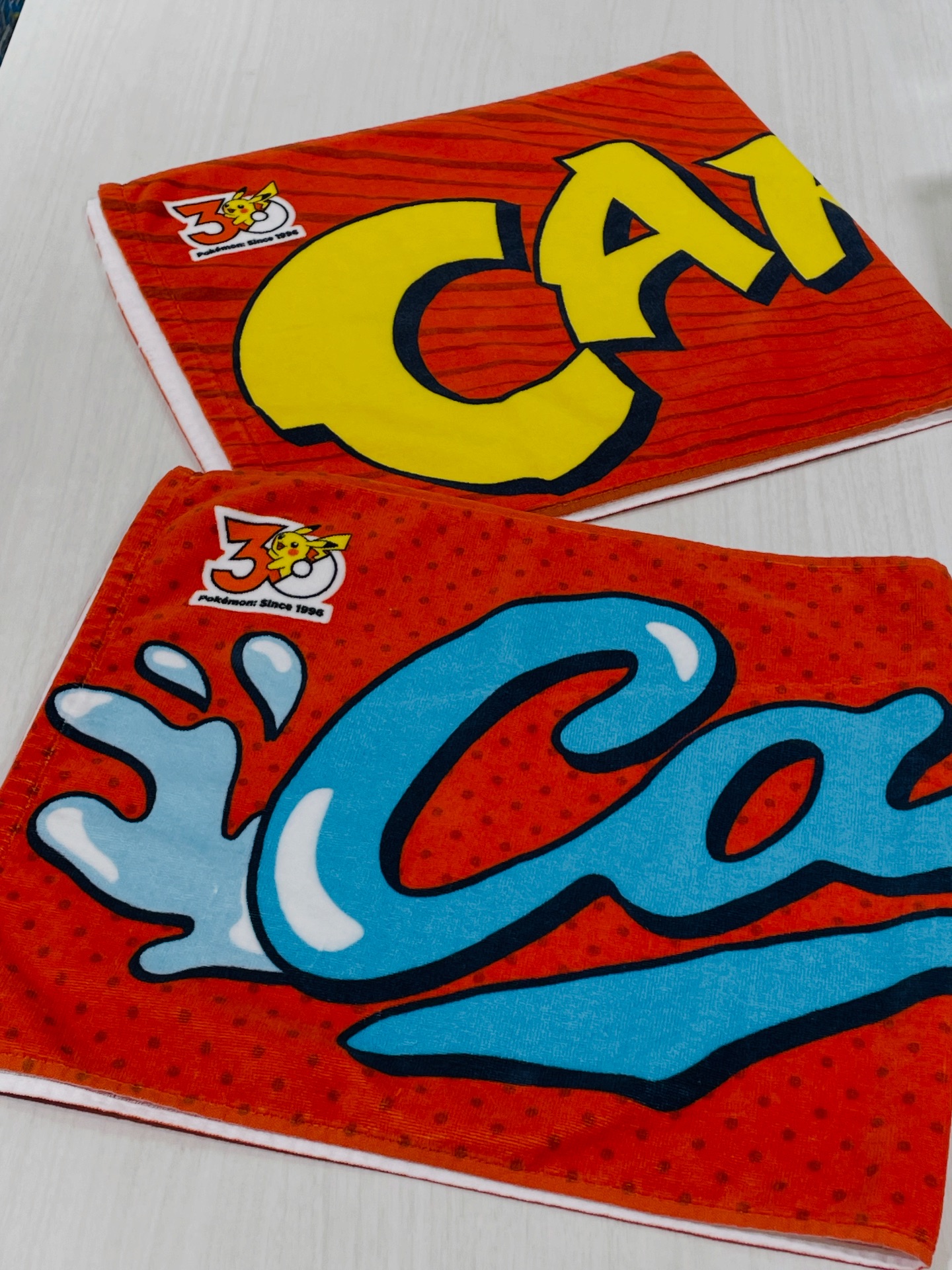 カープオリジナル ポケモンフェイスタオル入荷いたしました。 価格 