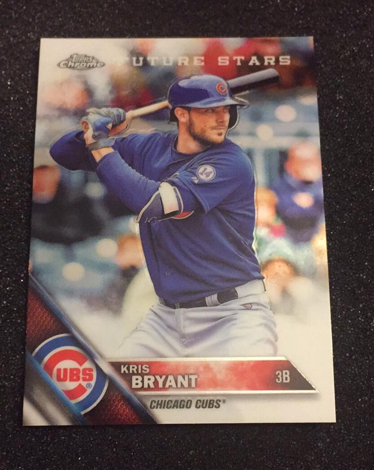 2015 Topps Chrome Blaster Yields Kris Bryant Autograph Card