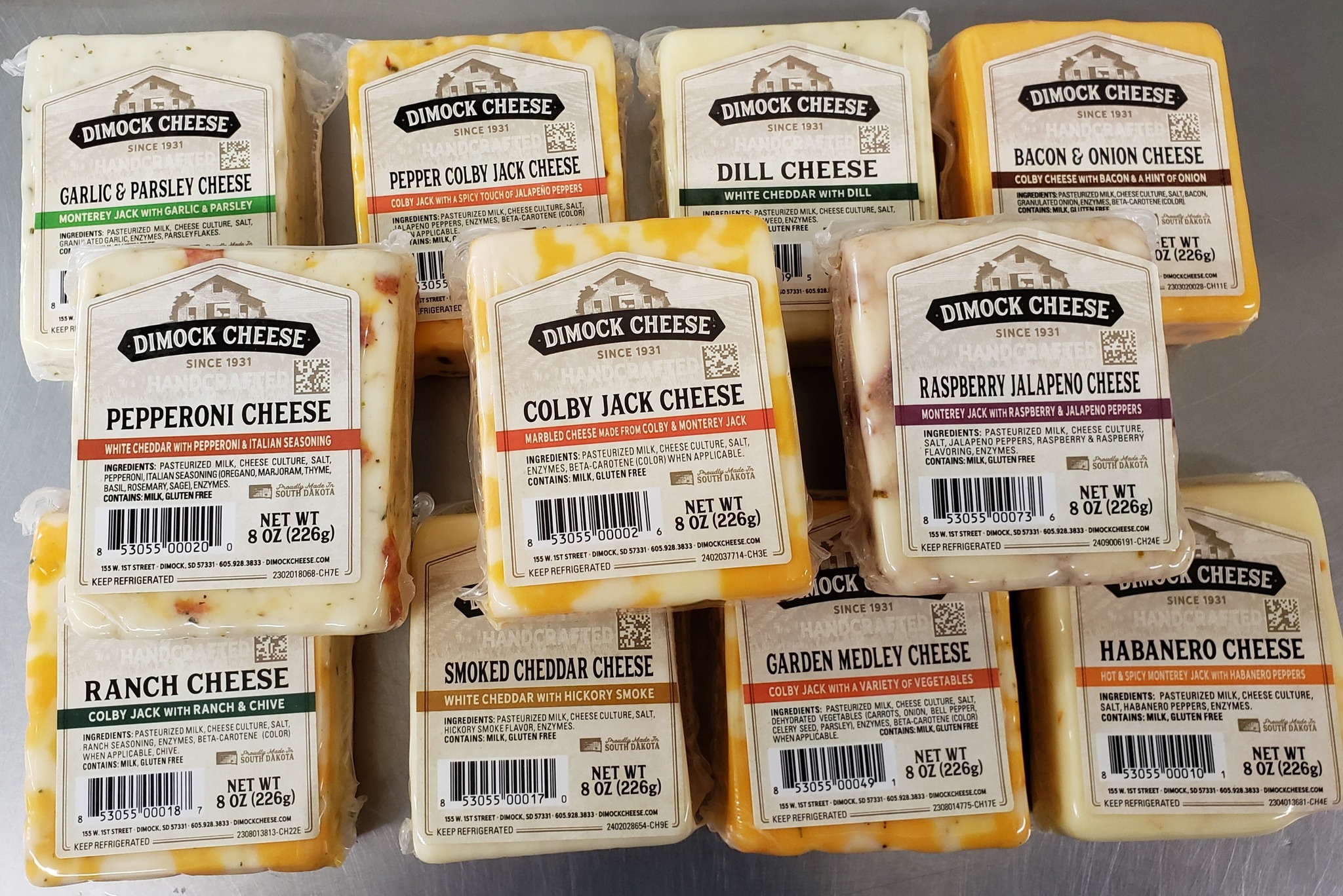 Market - NEW! *** 8 OZ DIMOCK CHEESE*** HERE ARE 11 FLAVORS YOU COULD ...