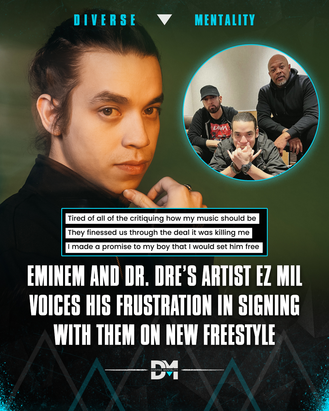 Diverse - Eminem And Dr. Dre's Signee Ez Mil Drops A New Freestyle ...