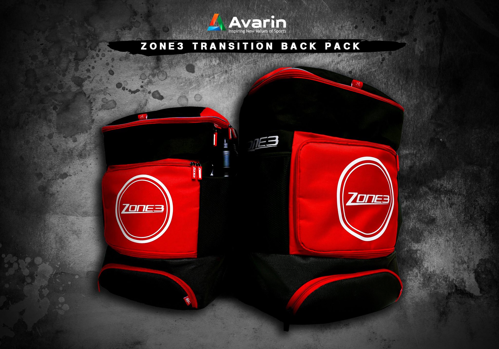 Zone3 Transition Back Pack... - Avarin Running and Triathlon.