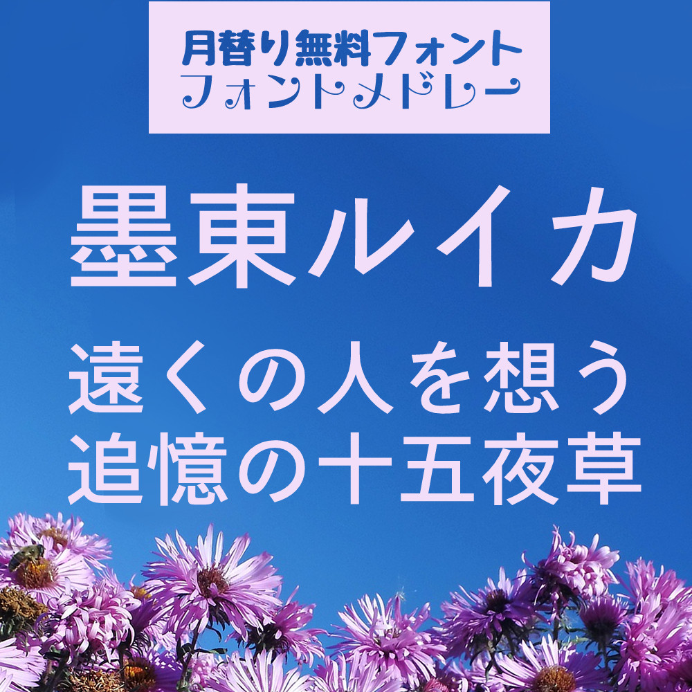 FontStream （フォントストリーム） - 月替わり無料ウェブフォント「フォントメドレー」8月のフォントは「#まーと中細丸ゴシック ...