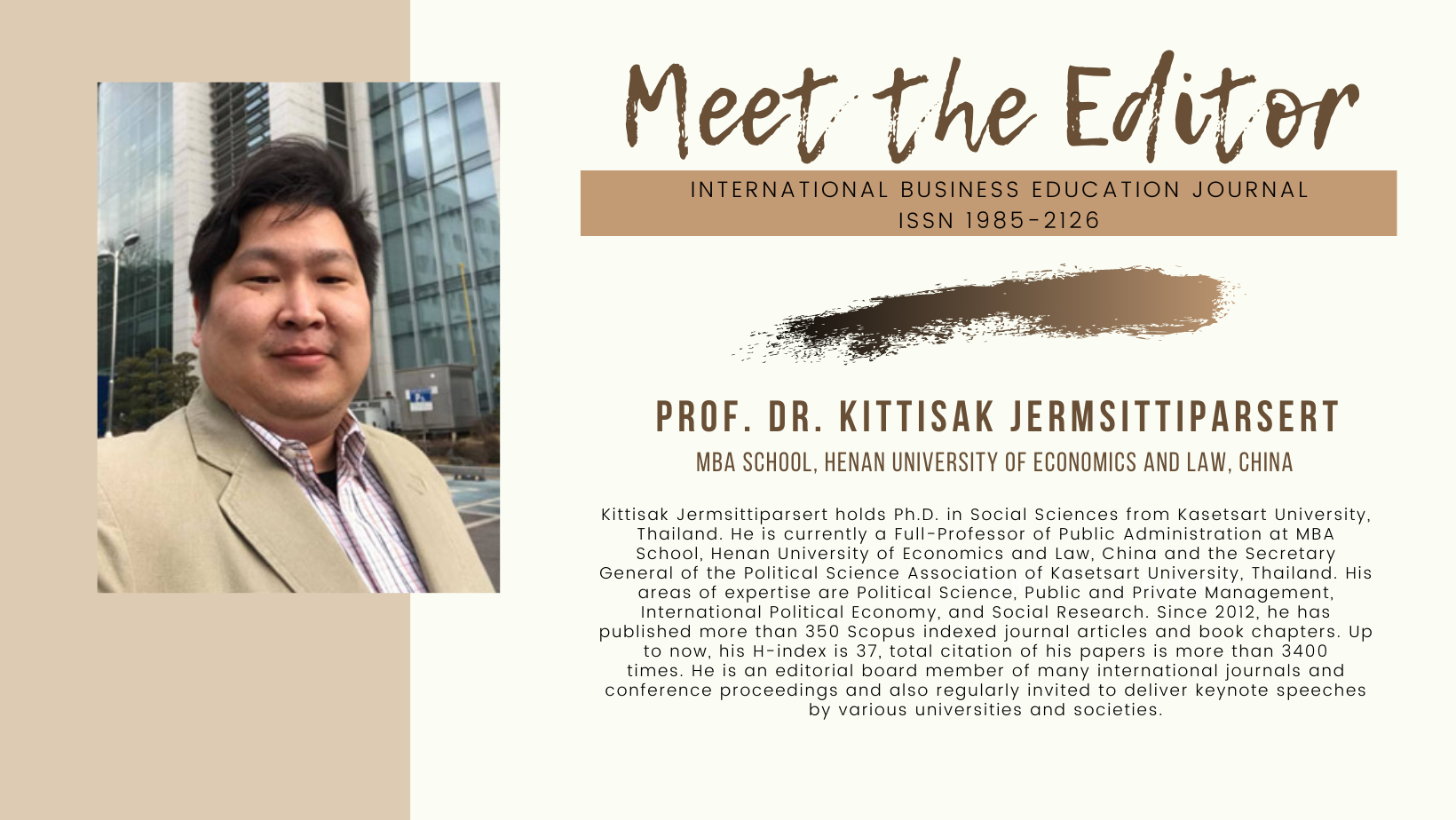 Introducing... - International Business Education Journal-IBEJ