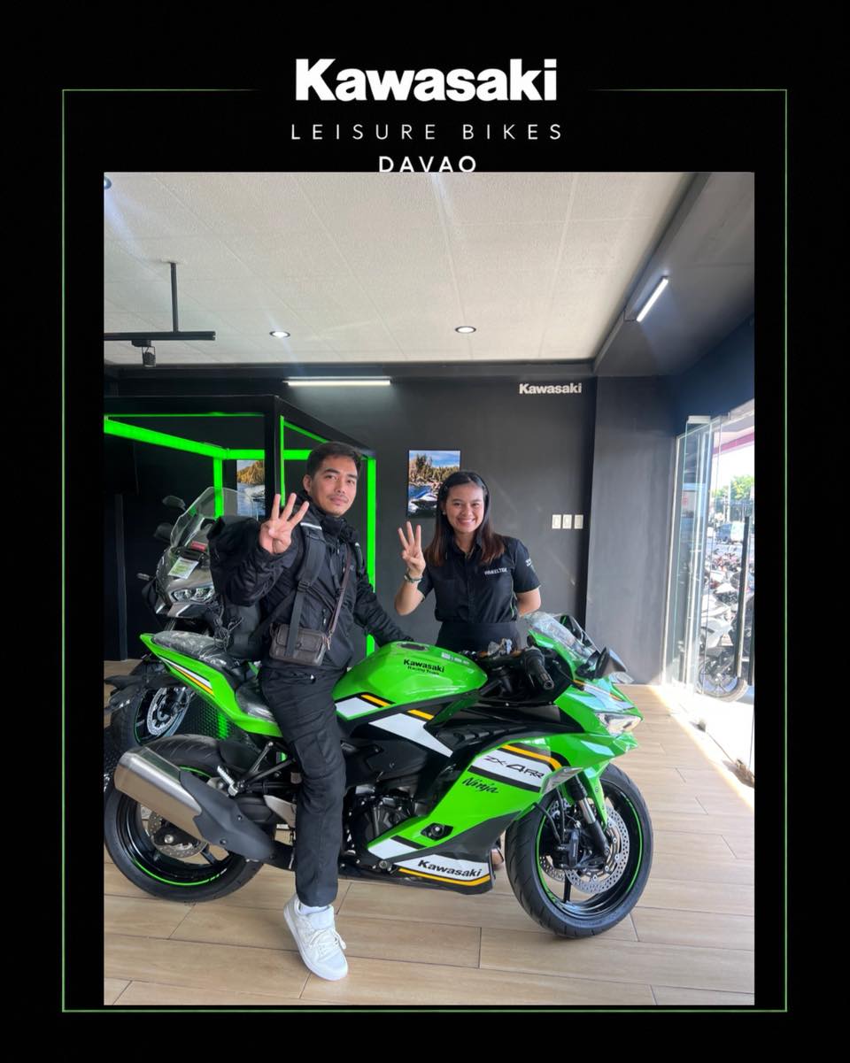 Congratulations sir on your brand new Kawasaki ZX-4RR 🟢🏁 Thank
