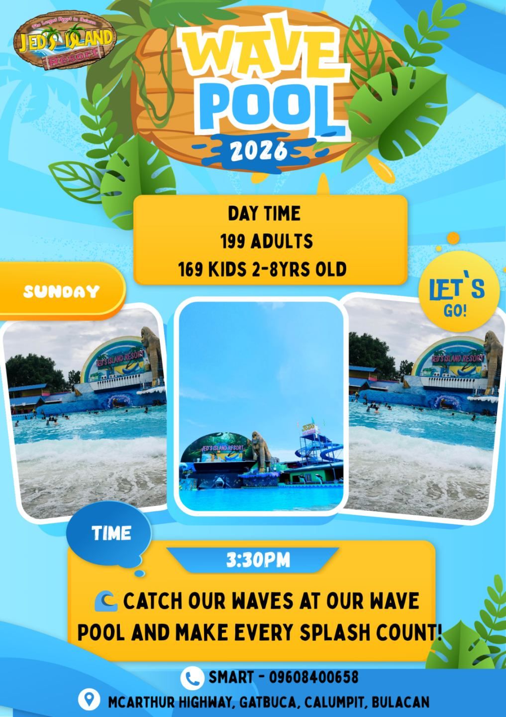 🌊 Catch our waves at our Wave Pool... - Jed's Island Resort | Facebook