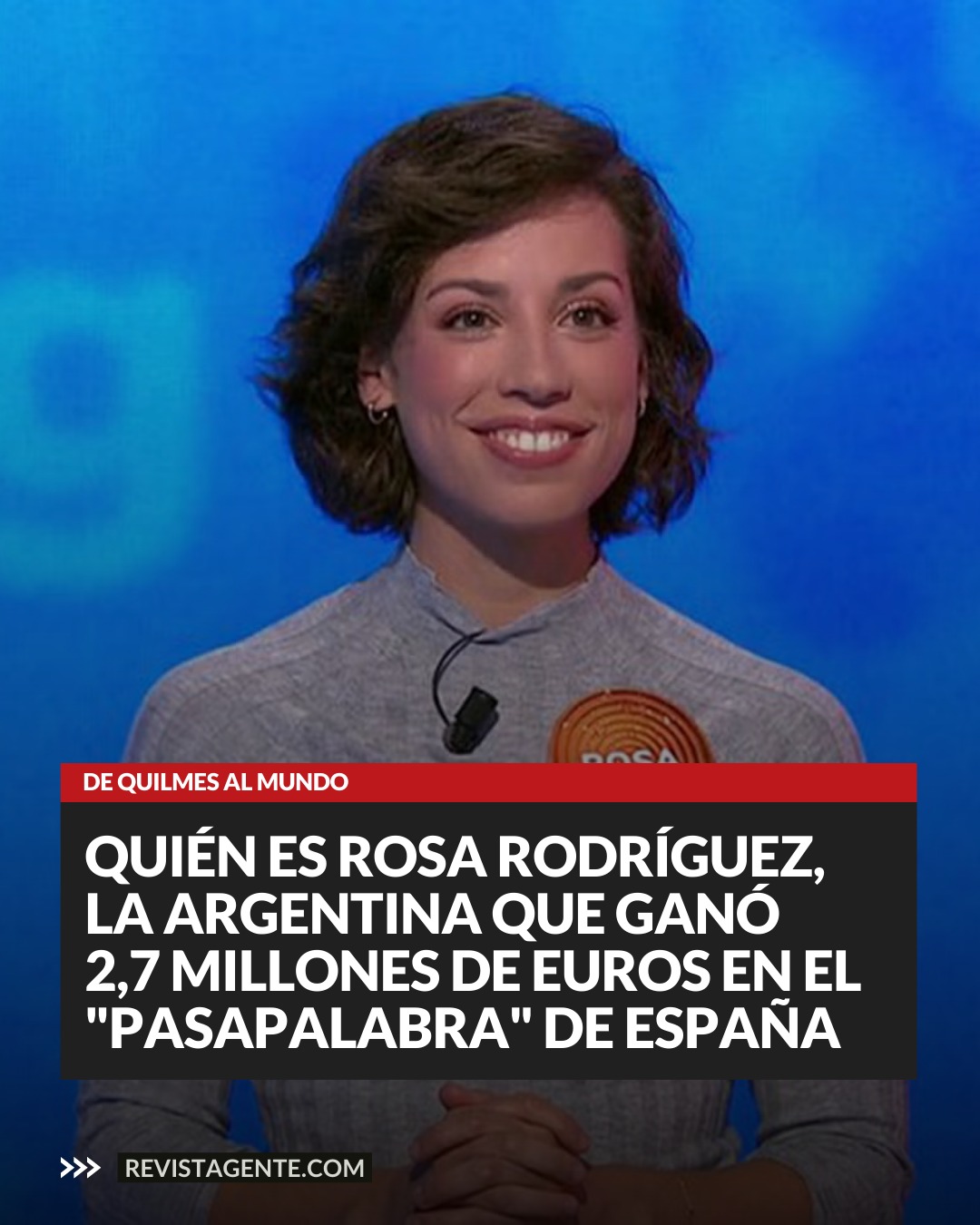 GENTE - 💸 ROSA RODRÍGUEZ, LA NUEVA MILLONARIA EN ESPAÑA: ganó casi 3 ...
