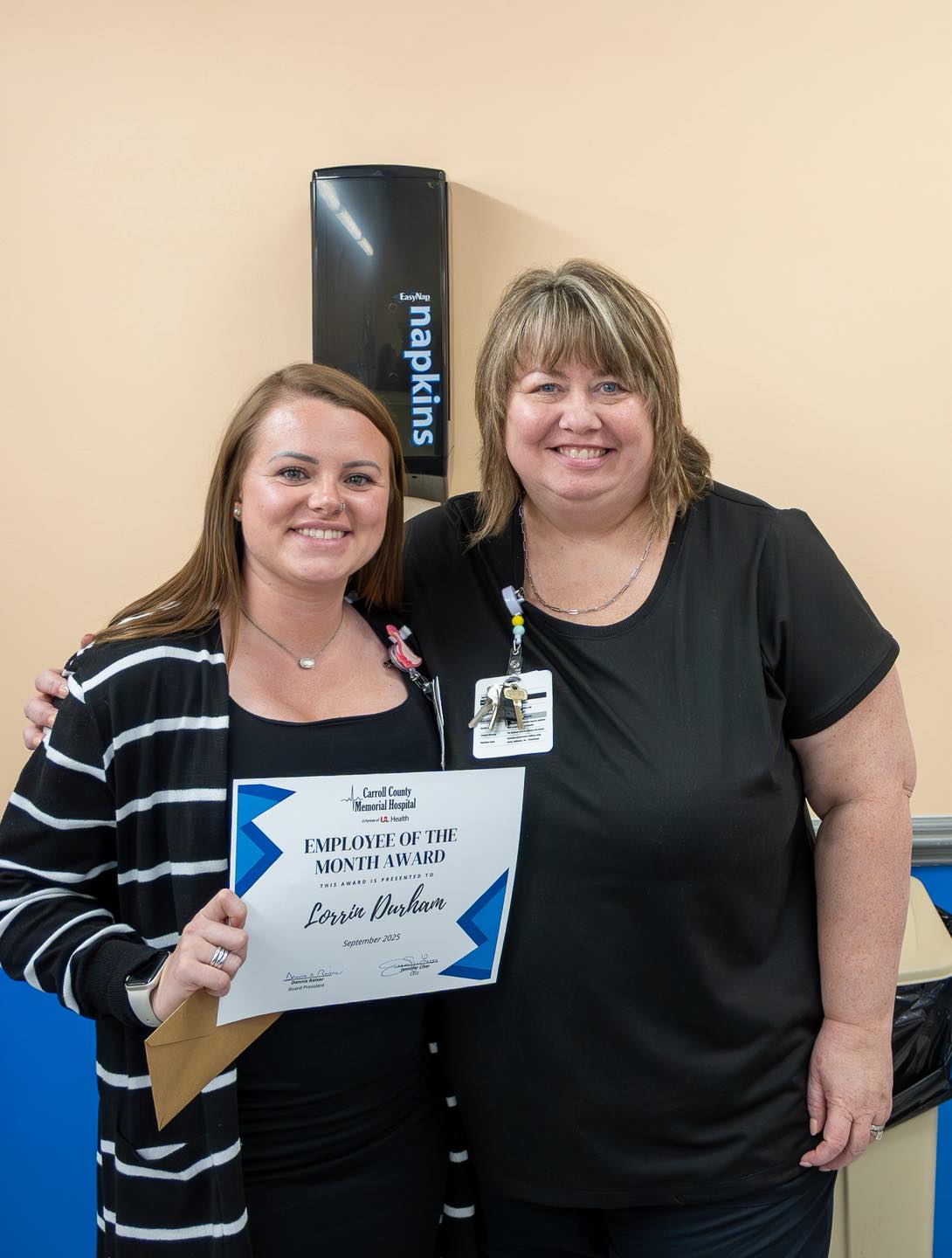 Carroll - 🌟 September Employee of the Month 🌟 Please join us in ...