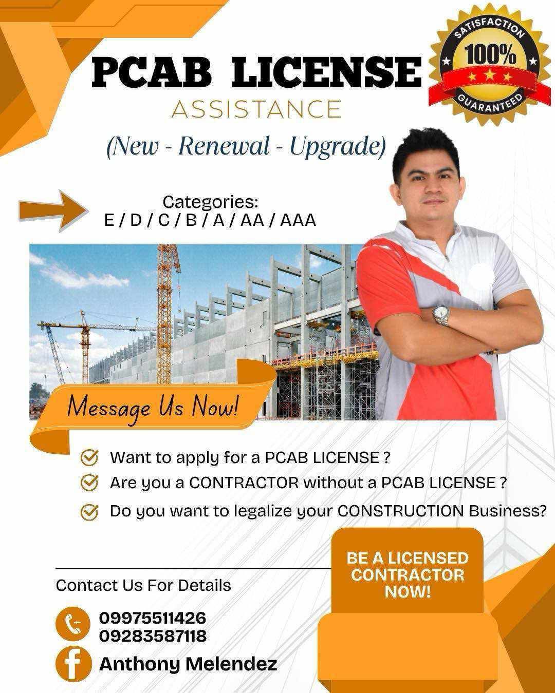 PCAB License Assistance added a... - PCAB License Assistance