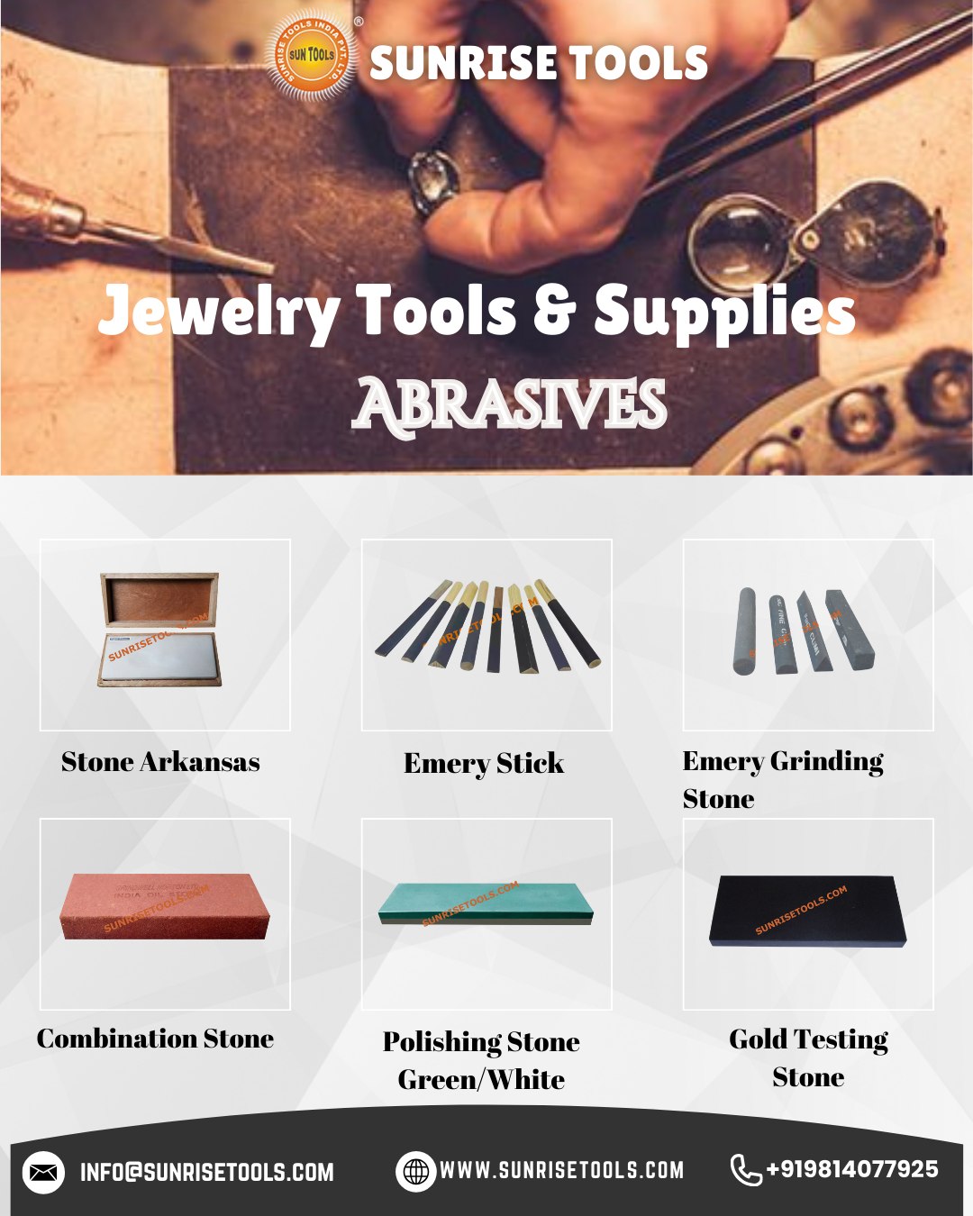 Jewellery Tools And Supplies- Sunrise Tools India Pvt Ltd