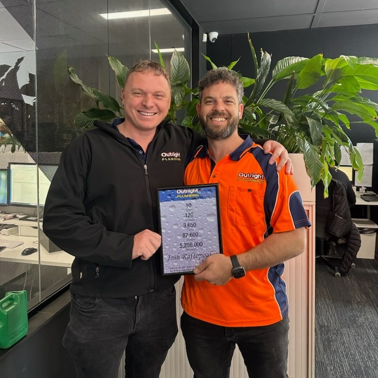 A BIG congratulations to... - Outright Plumbing Maintenance | Facebook