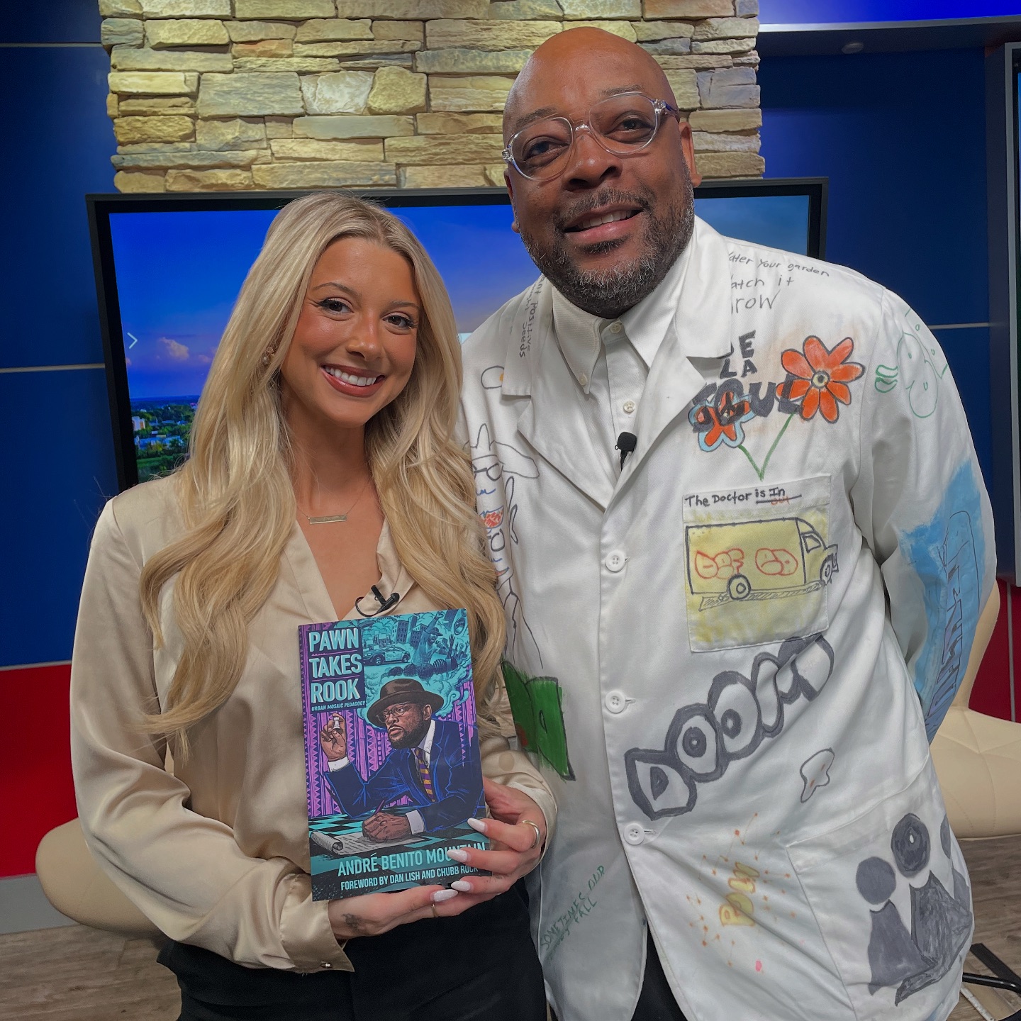 FOX54 welcomed Augusta native Dr. André Benito Mountain