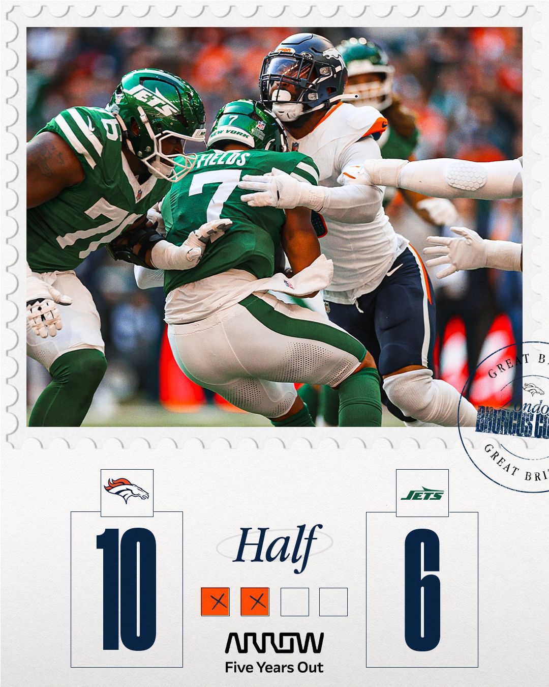 Denver - At the half. | Facebook