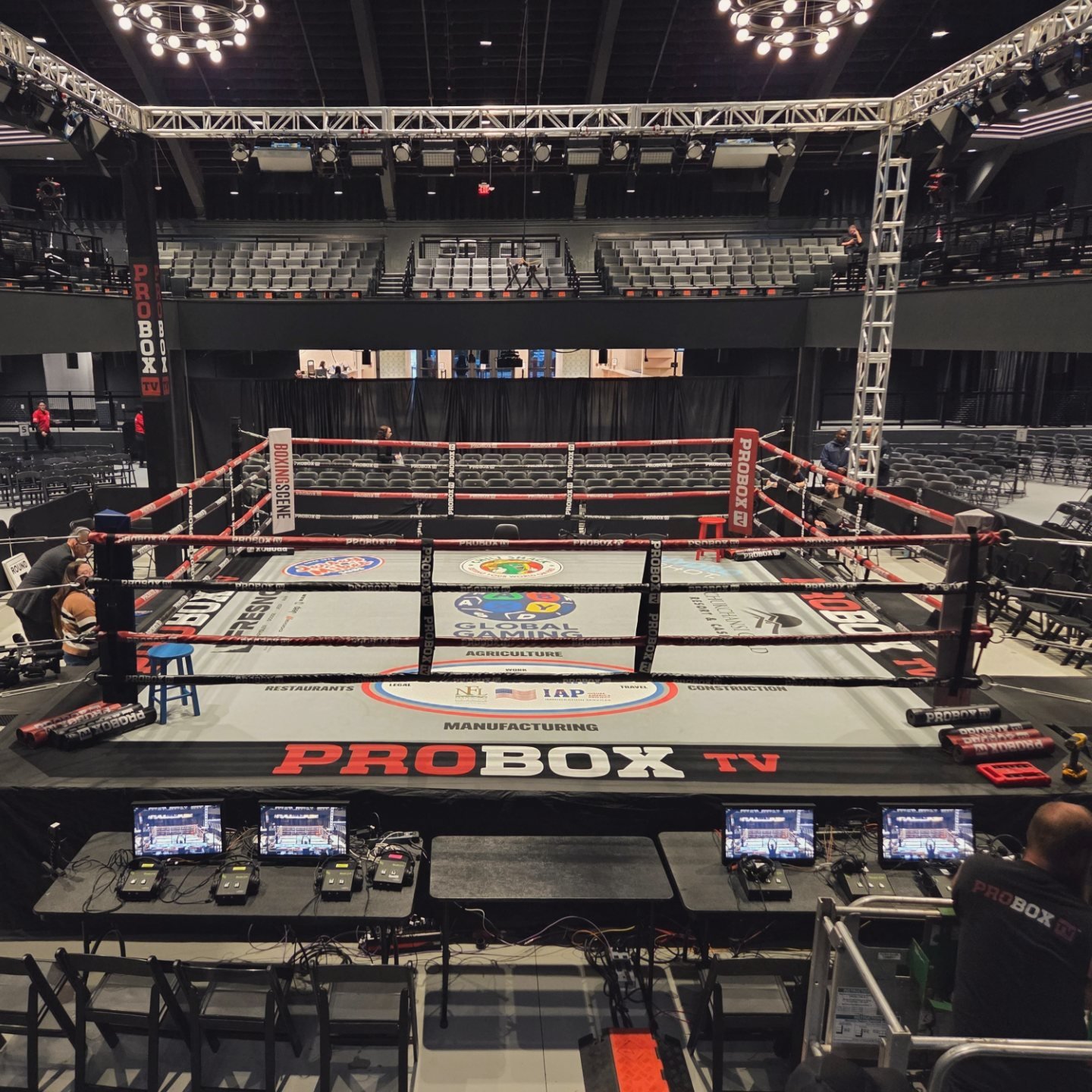 Even - Friday Night Fights erupts at the War Memorial Auditorium as the ...