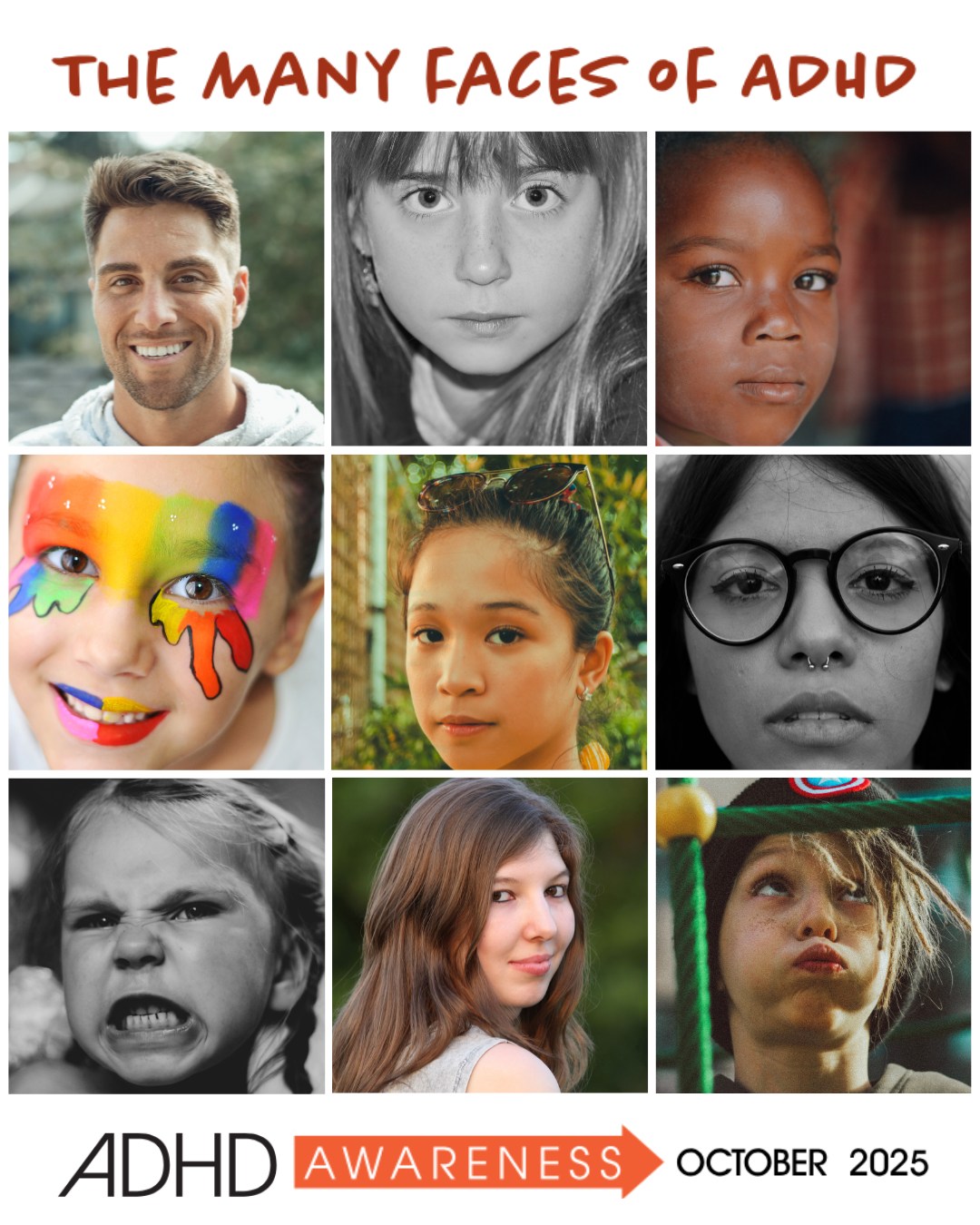Totally - October is ADHD Awareness Month. The theme is: The Many Faces ...