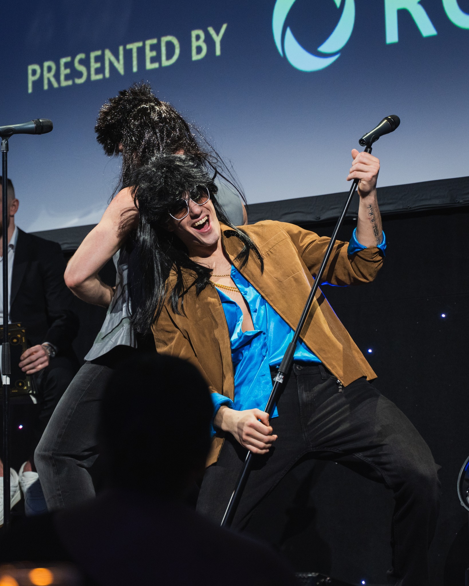 A lip sync battle for the ages. 🎸