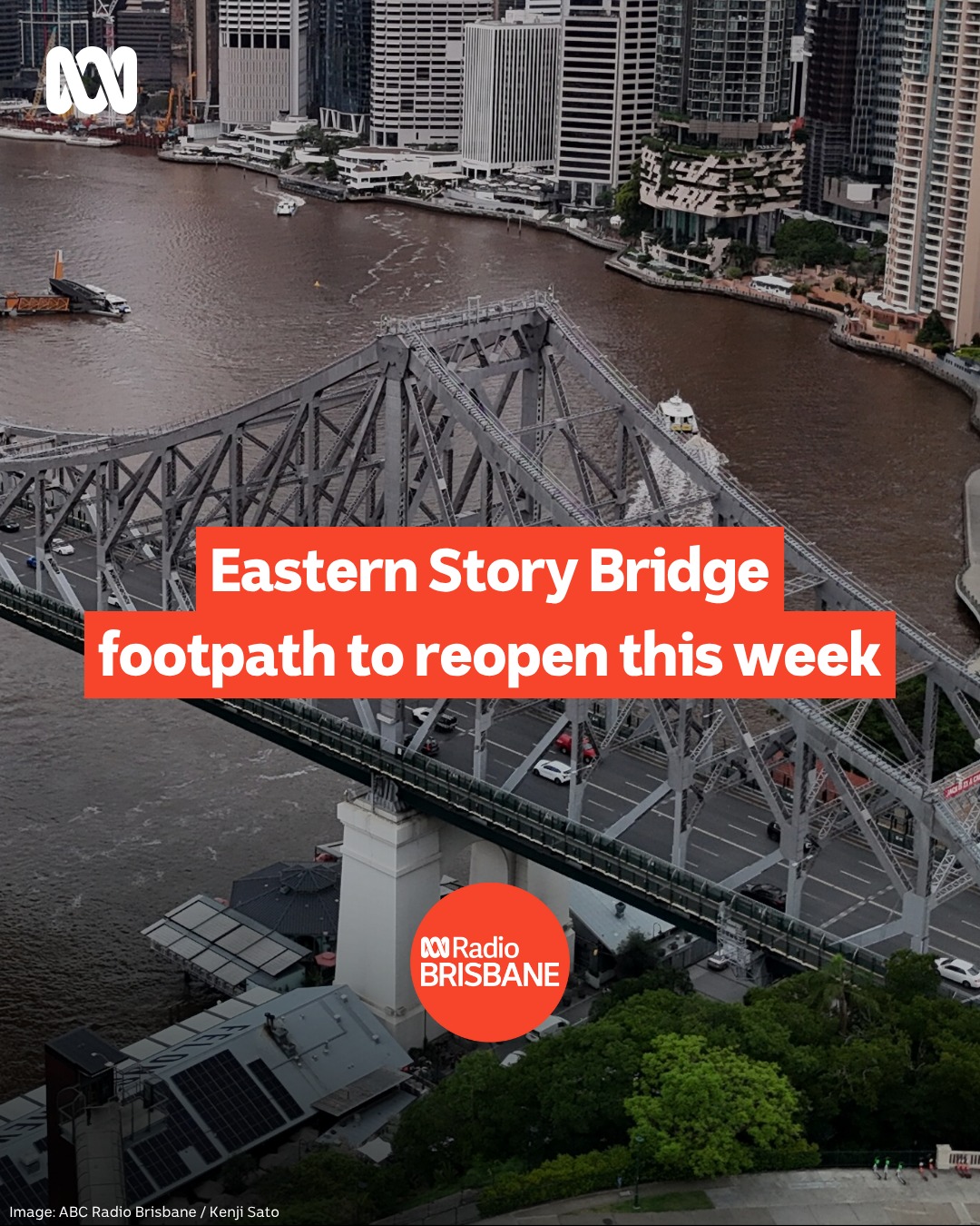 ABC - Lord Mayor Adrian Schrinner has just announced that the eastern ...