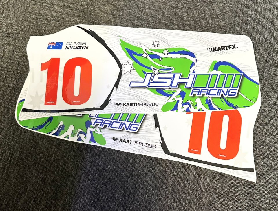 Kart-FX Design - Fresh 2025 JSH Racing cadet kit for... | Facebook