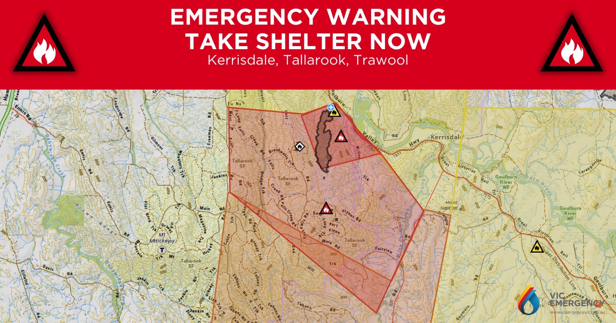 CFA - ** This warning has been updated. Stay informed: www.emergency ...
