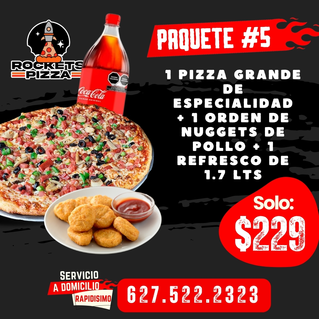Rockets Pizza Parral