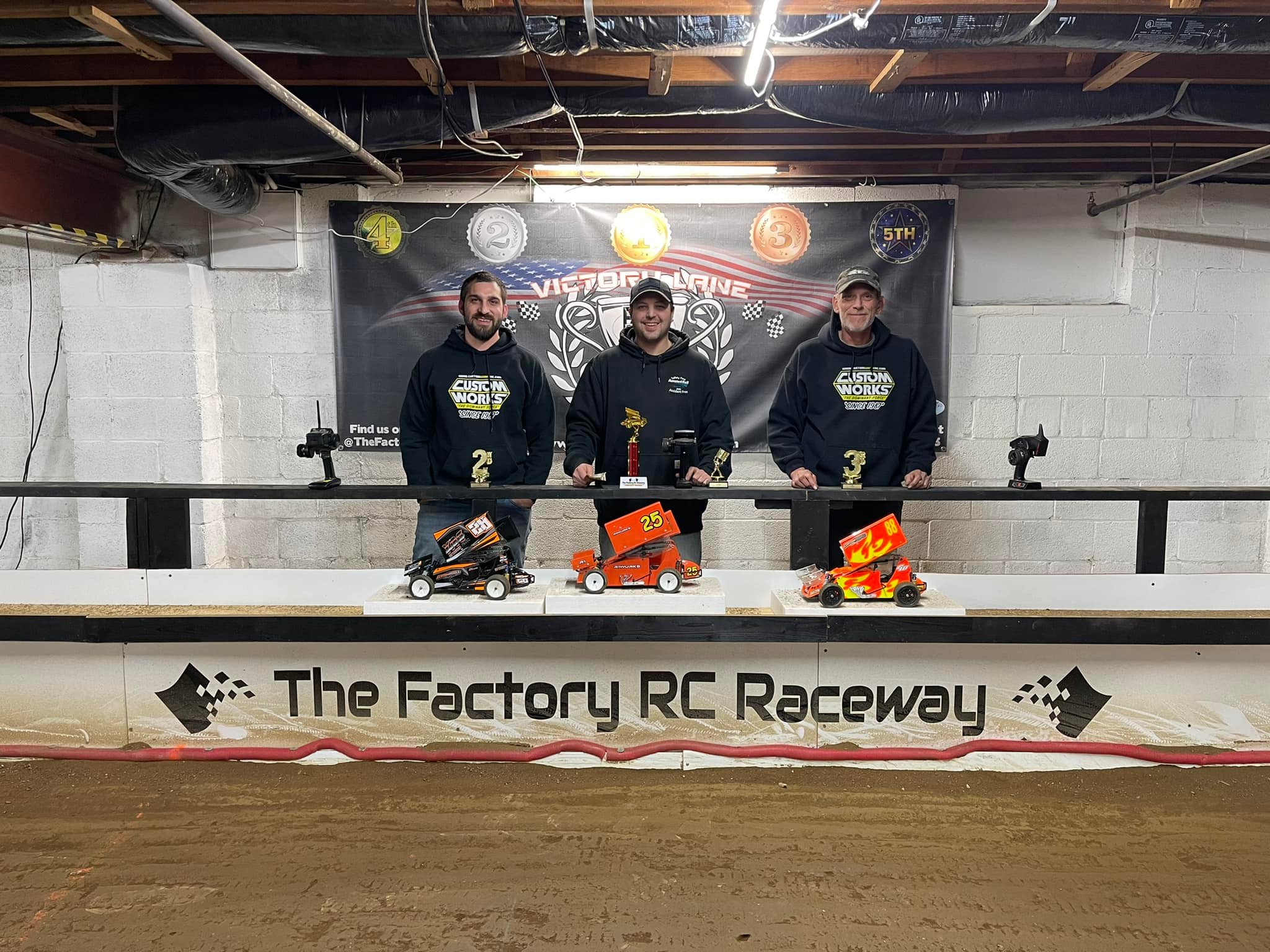 Here are the podiums from... - The Factory RC Raceway | Facebook