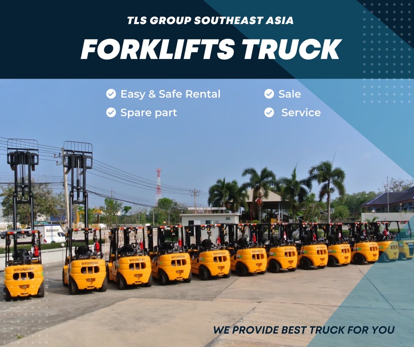 Forklift Truck Rental... - TLS Group Southeast Asia | Facebook