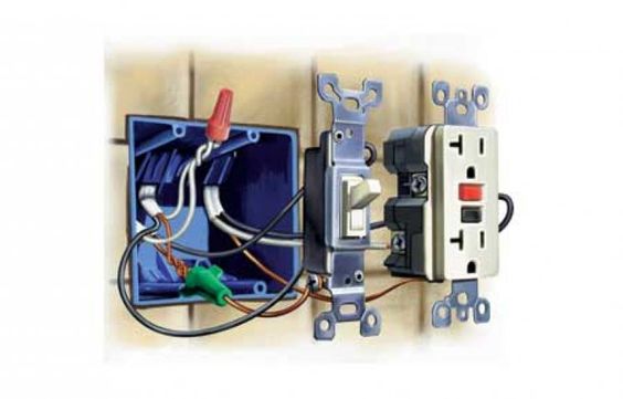 Circuit world - The wiring setup for a GFCI (Ground Fault Circuit ...