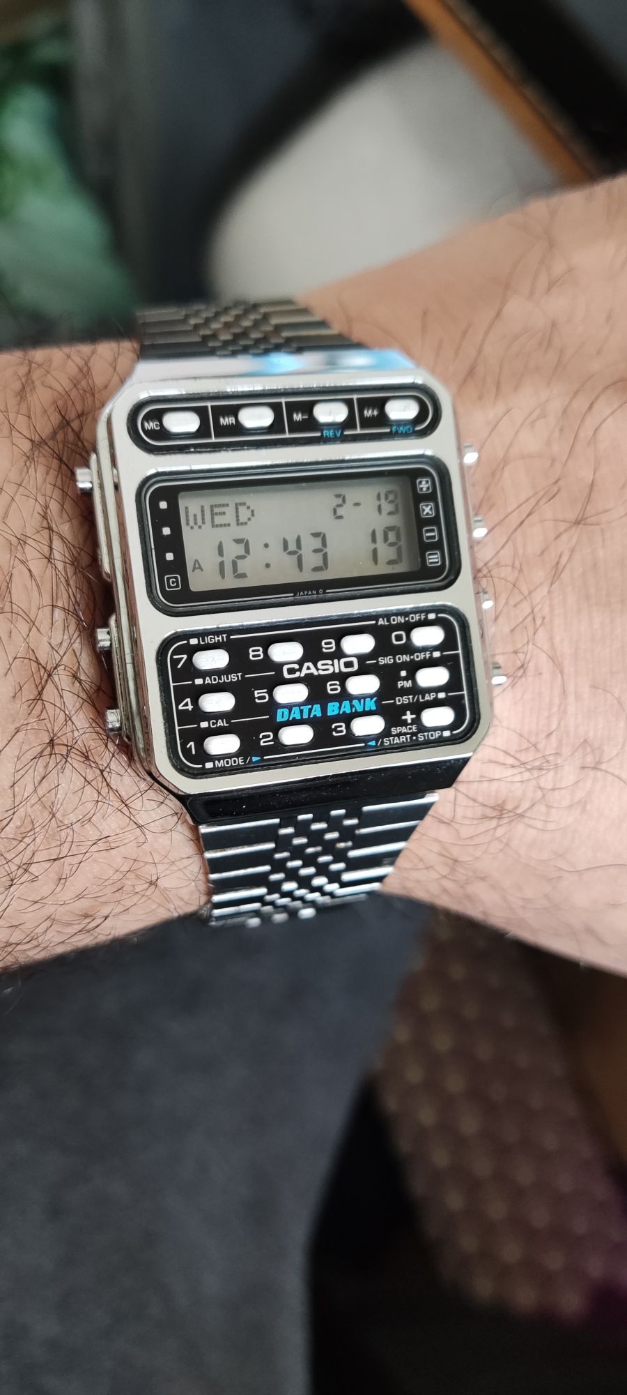 Rare 80's Casio WS-81 watch for sale