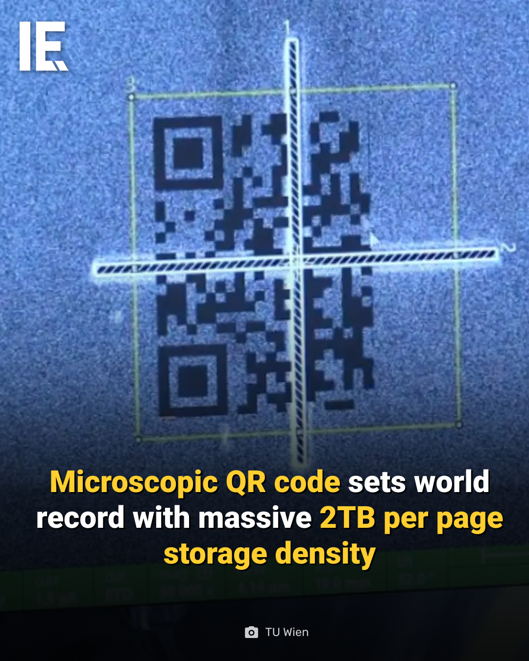 The record-breaking nano QR code... - Interesting Engineering | Facebook