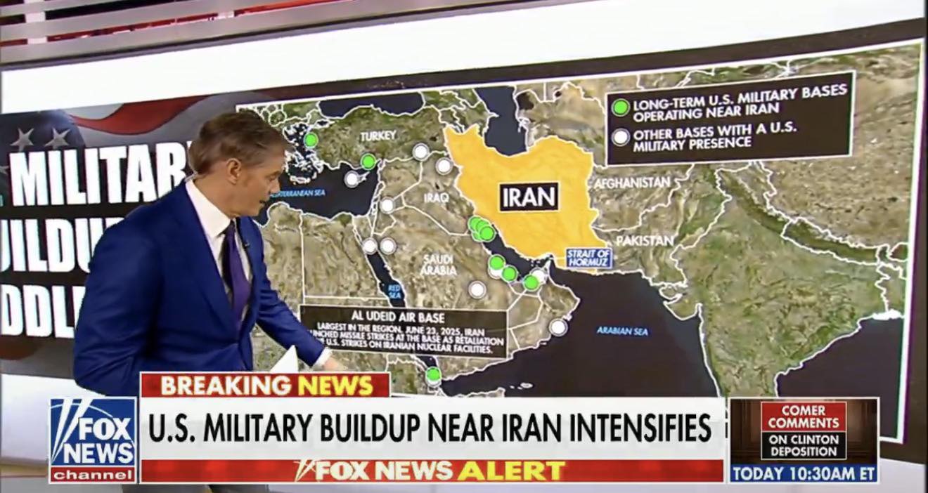 Donald - Trump’s Massive Armada Masses Off Iran – Strike Clock Ticking ...