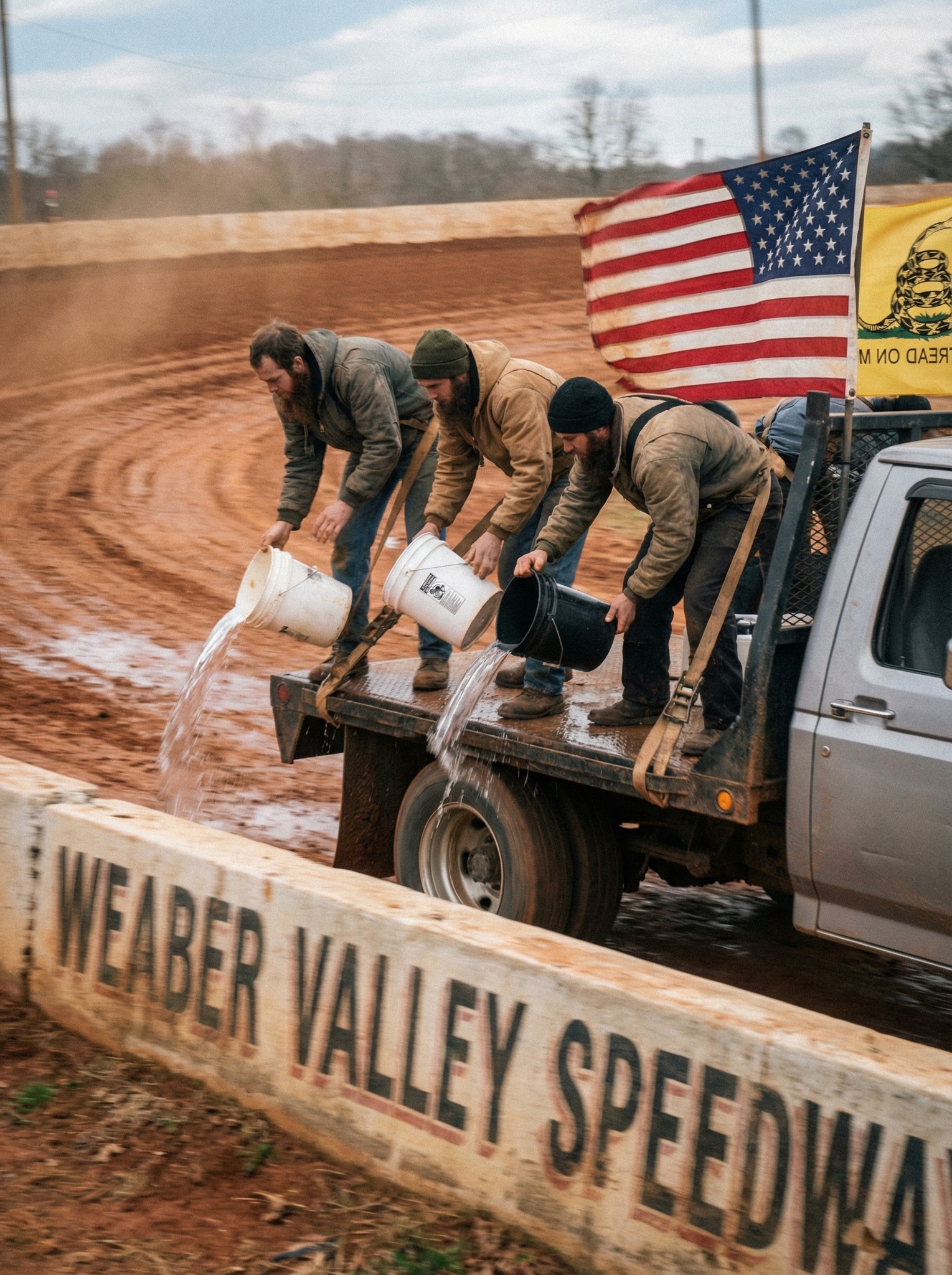 Weaber - We was Joyriding yesterday an blew the water truck engine up ...