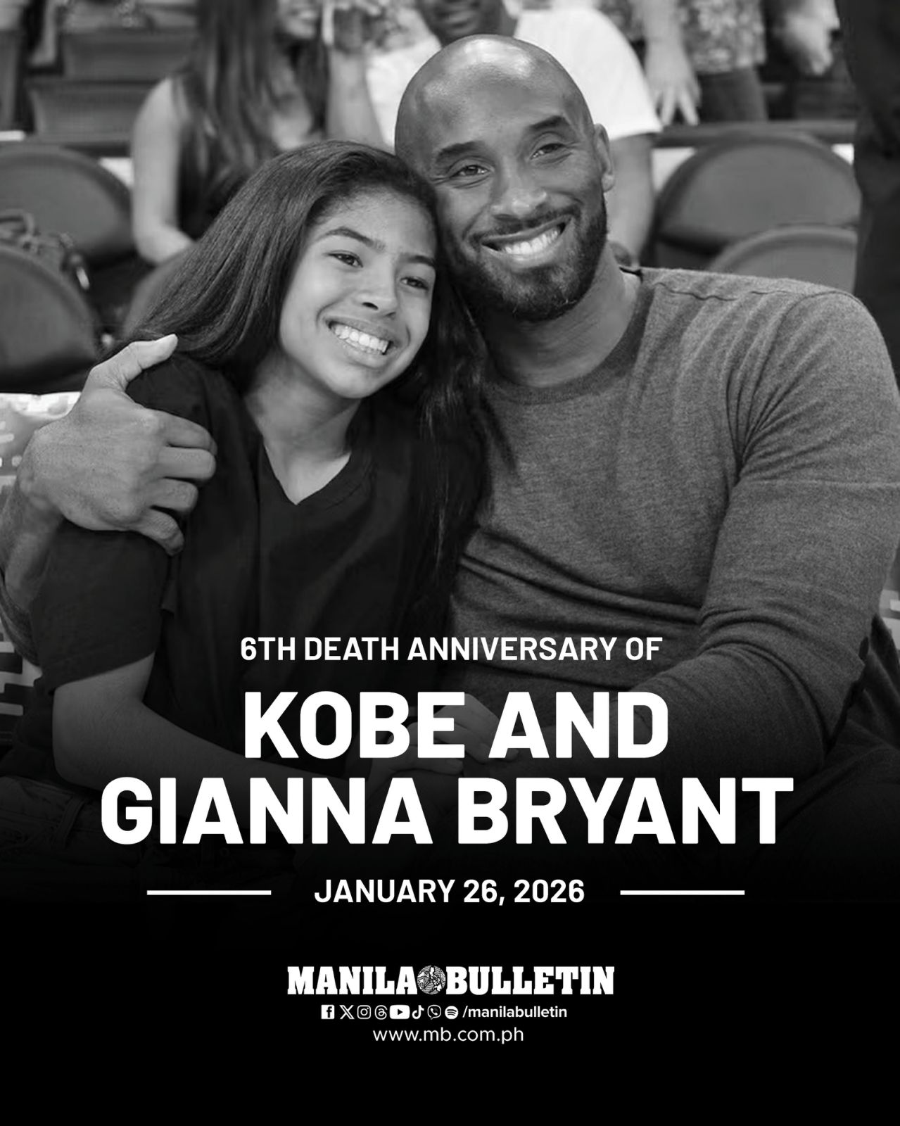 On this day in 2020, NBA icon and five-time champion Kobe Bryant 