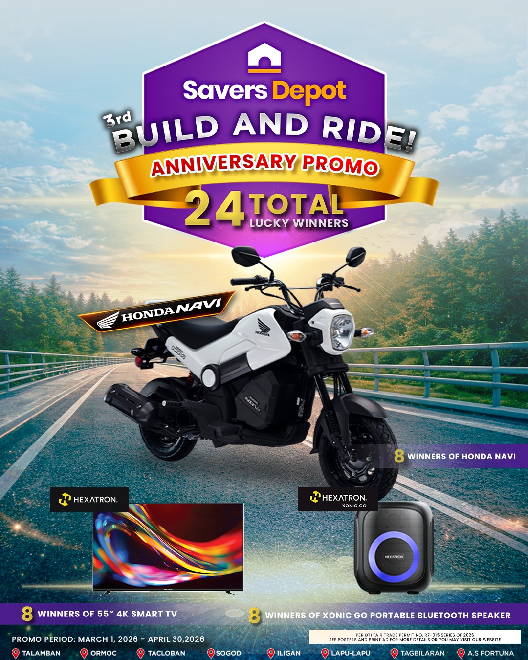 Savers Depot - 🏍️ Build & Ride Year 3 is here! 🏍️ We’re... | Facebook