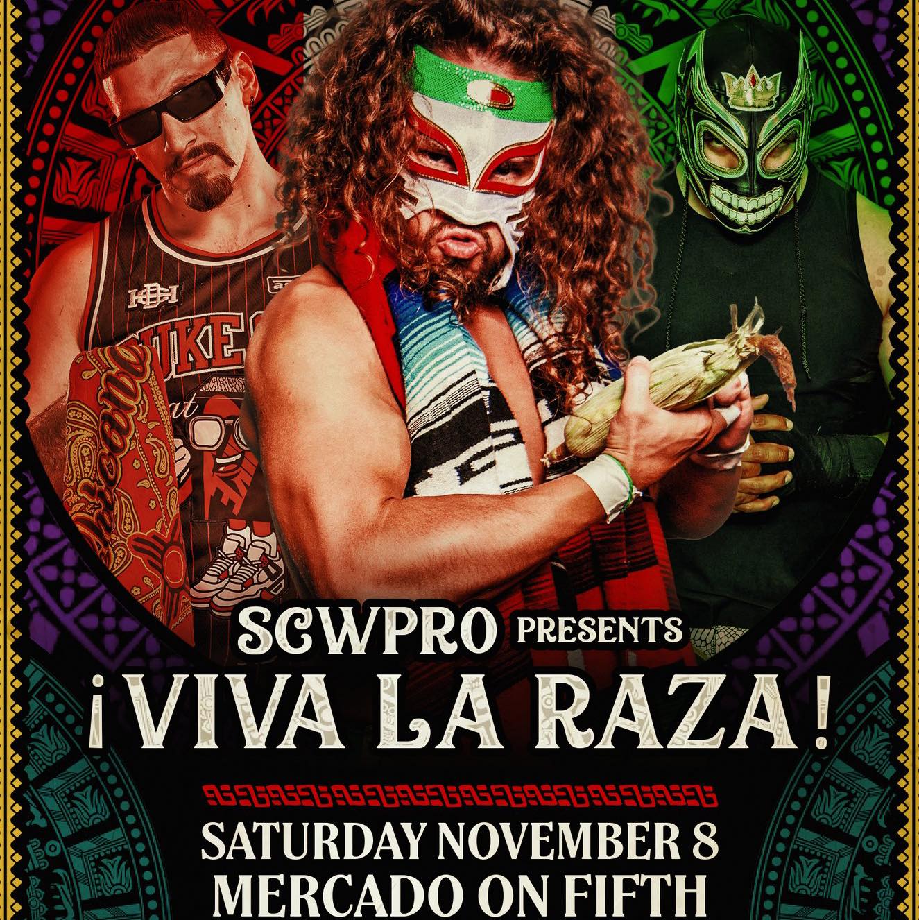 SCW Pro at Mercado Johnny Rambeaux and James Thomas vs. Johnny Wisdom ...