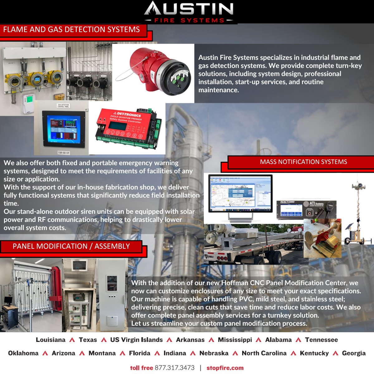 From flame and gas detection to... - Austin Fire Systems, LLC | Facebook