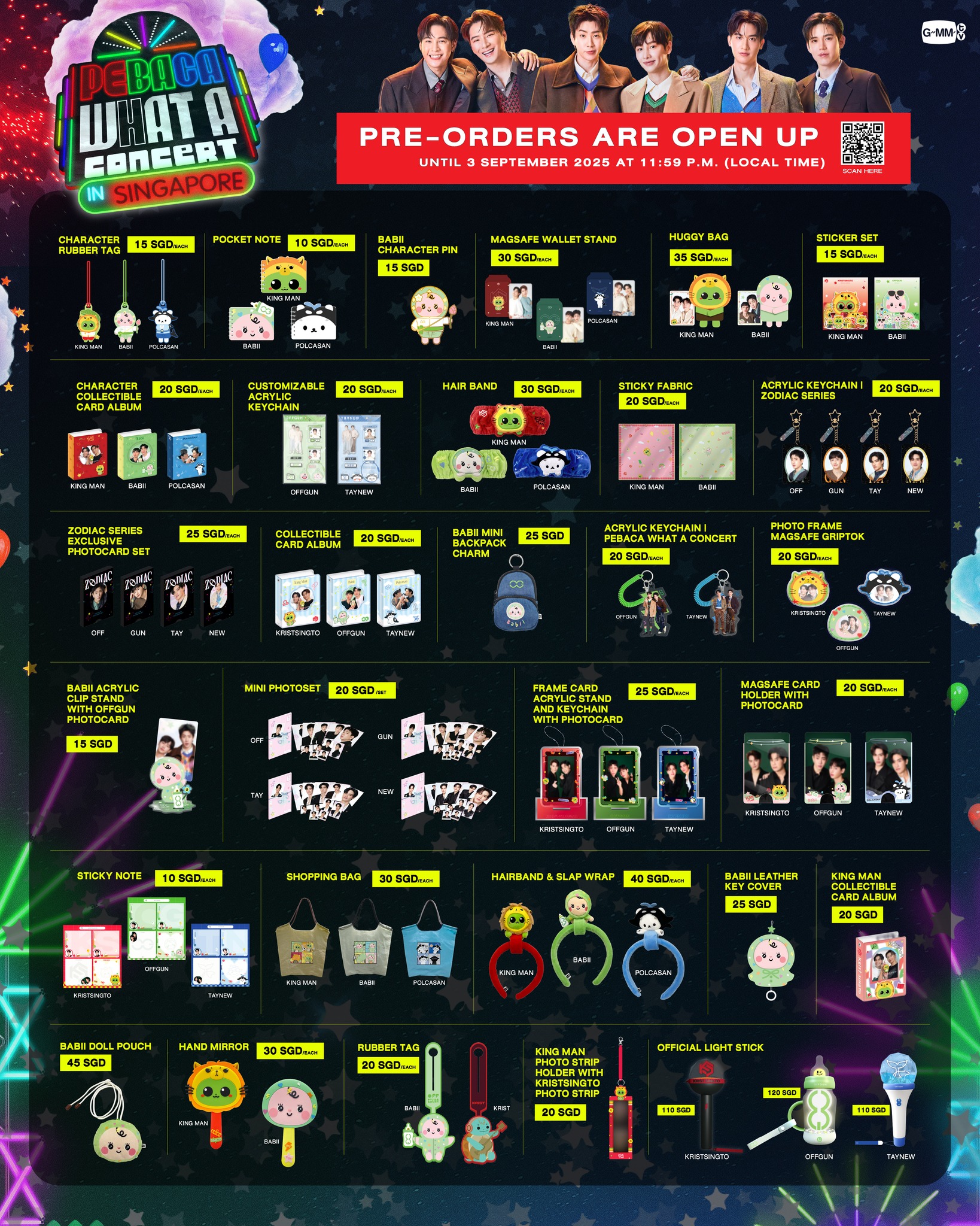 The time has come! Pre-order for GMMTV OFFICIAL MERCHANDISE from