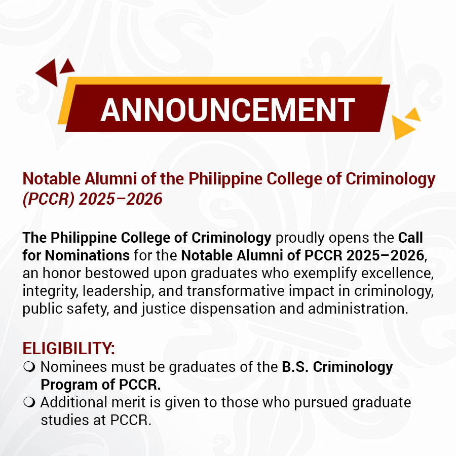 PCCR Alumni | Manila