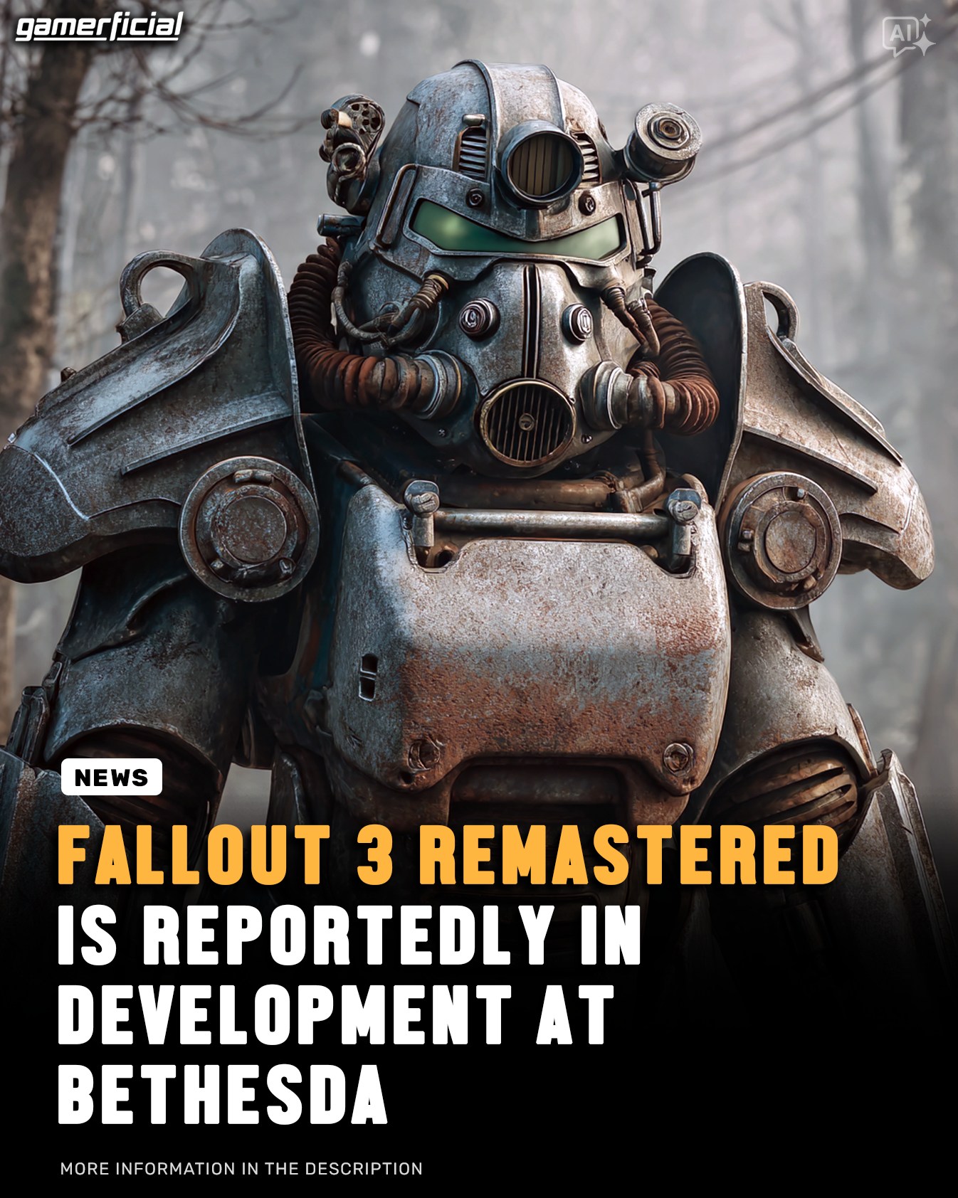 Gamerficial - 🔥Rumors are heating up that Fallout 3 is getting the ...