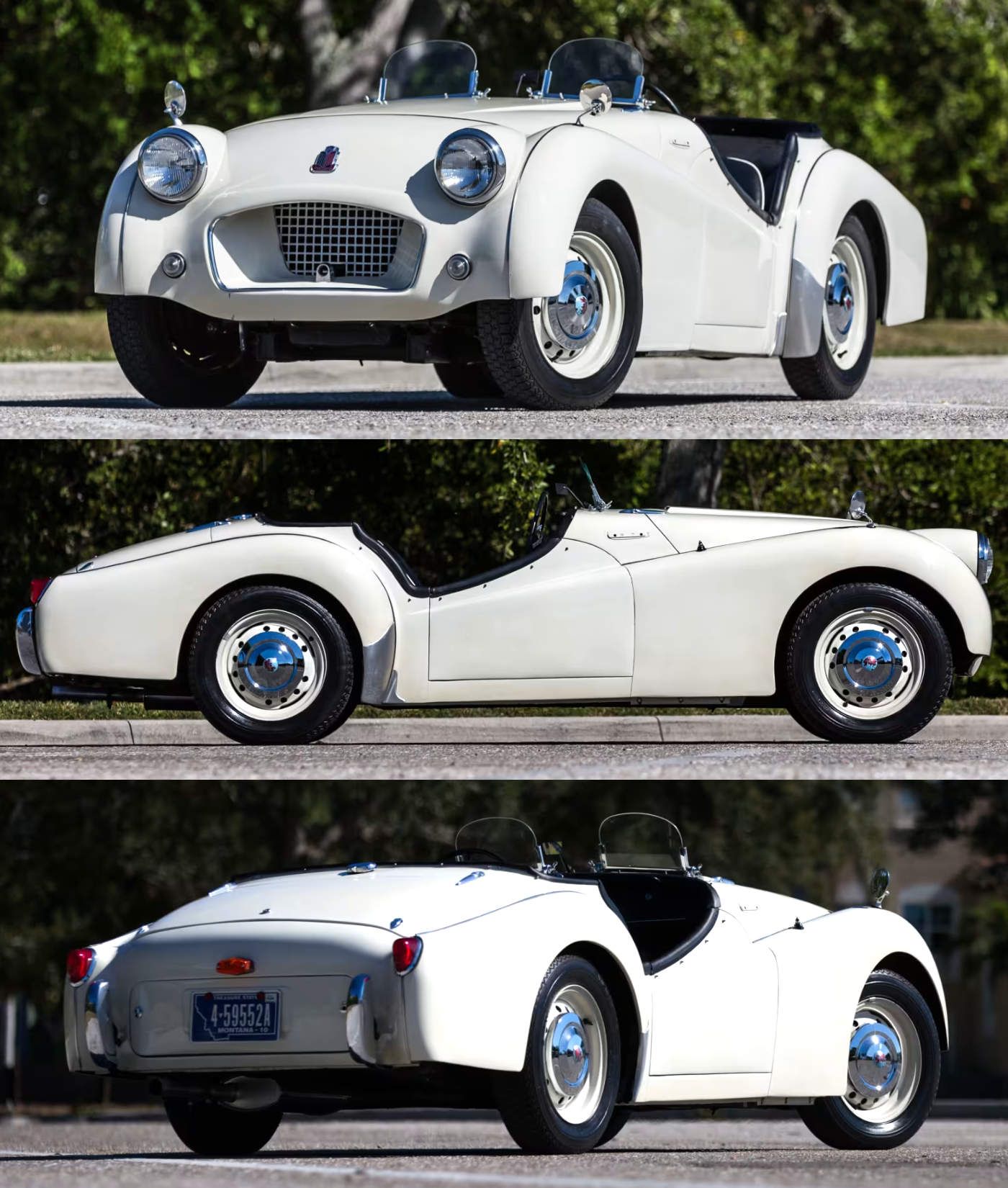 Amazing - 1955 Triumph TR2 Fewer than 8,700 TR2s were produced 