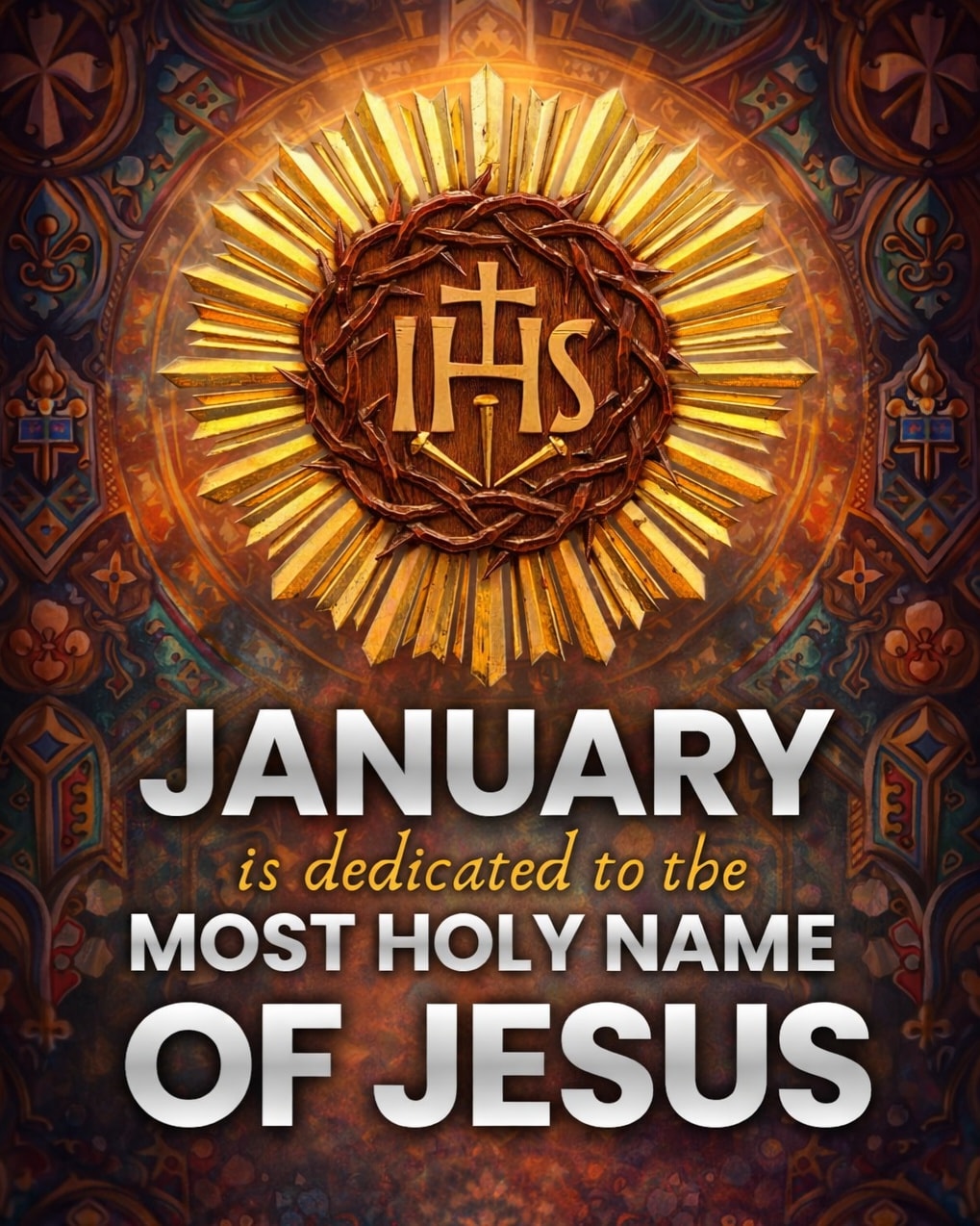 The Divine - JANUARY is dedicated to the MOST HOLY NAME OF JESUS ...