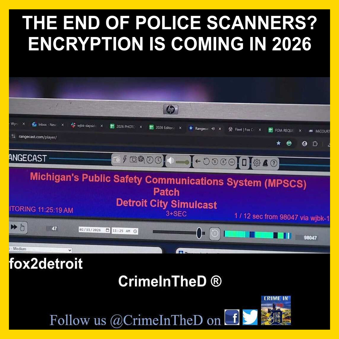 CrimeInTheD - Police scanners are going silent thanks to a... | Facebook