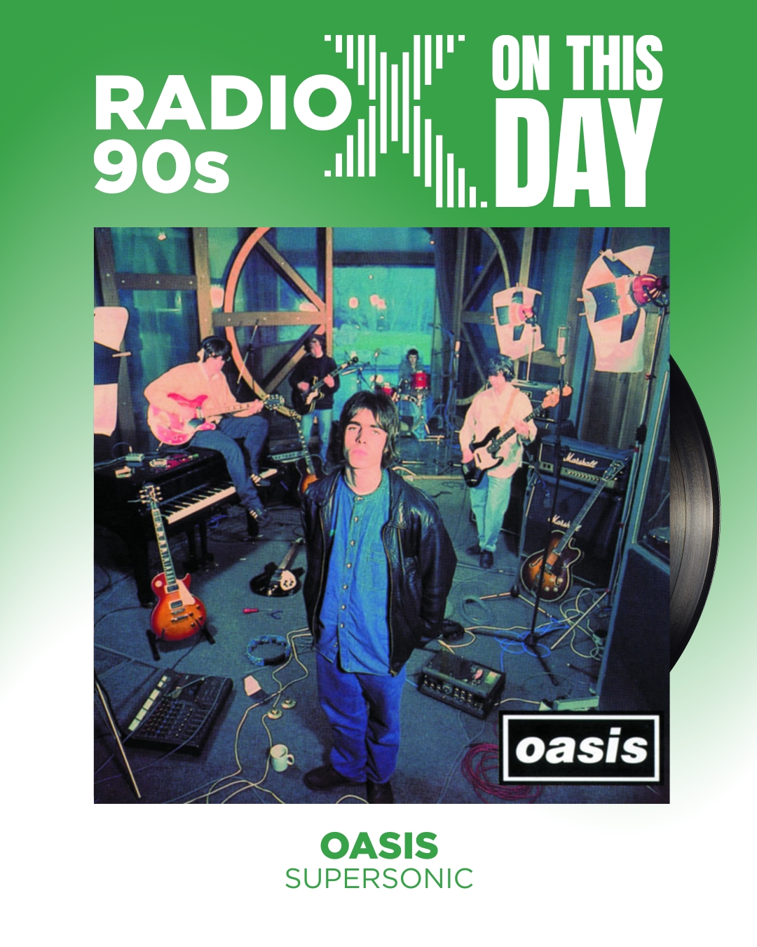 新品デッドストック オアシス Supersonic 1994年UKオリジナルCD Oasis