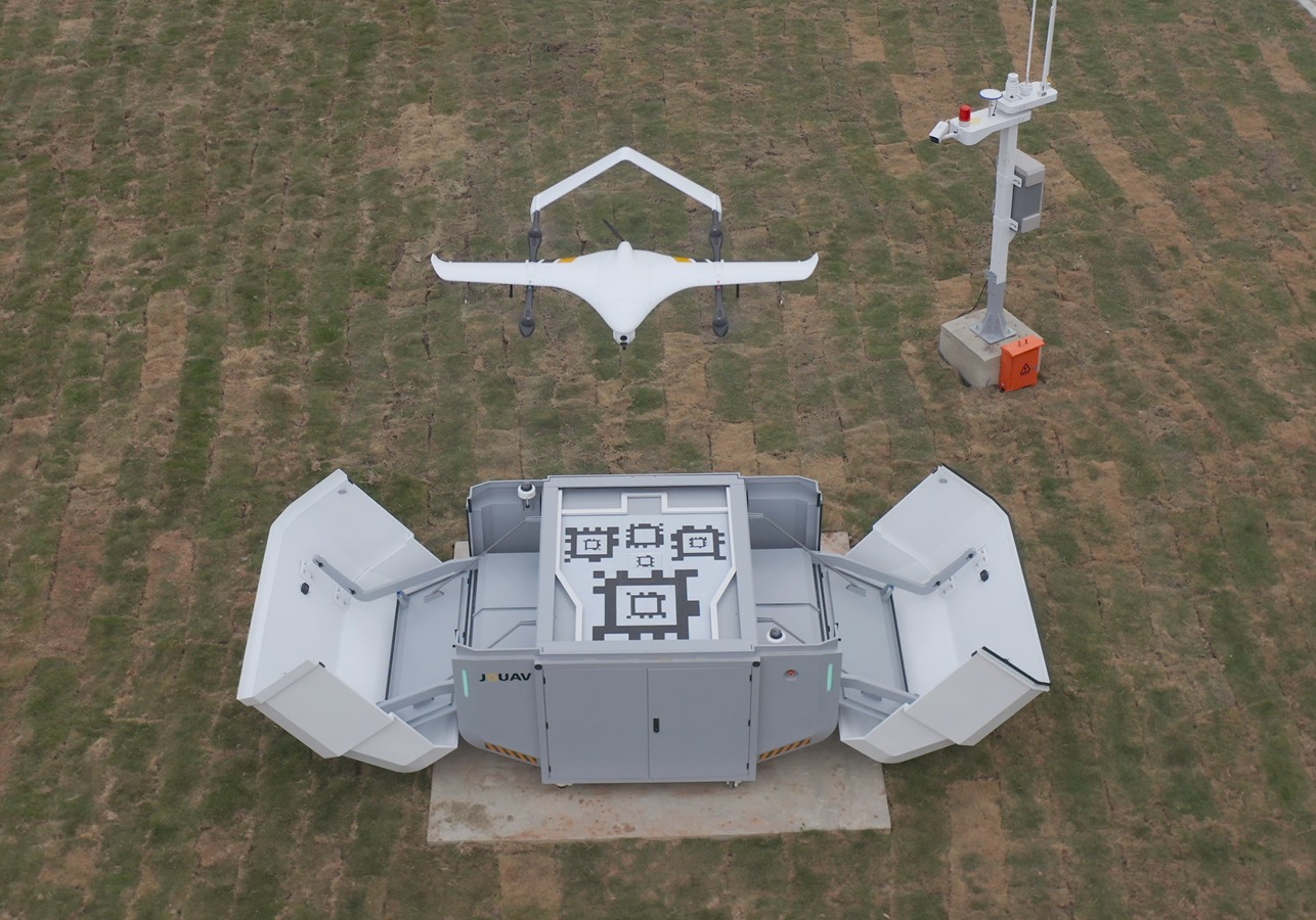 JOUAV - The JOUAV VTOL Hangar makes 24/7 autonomous drone... | Facebook