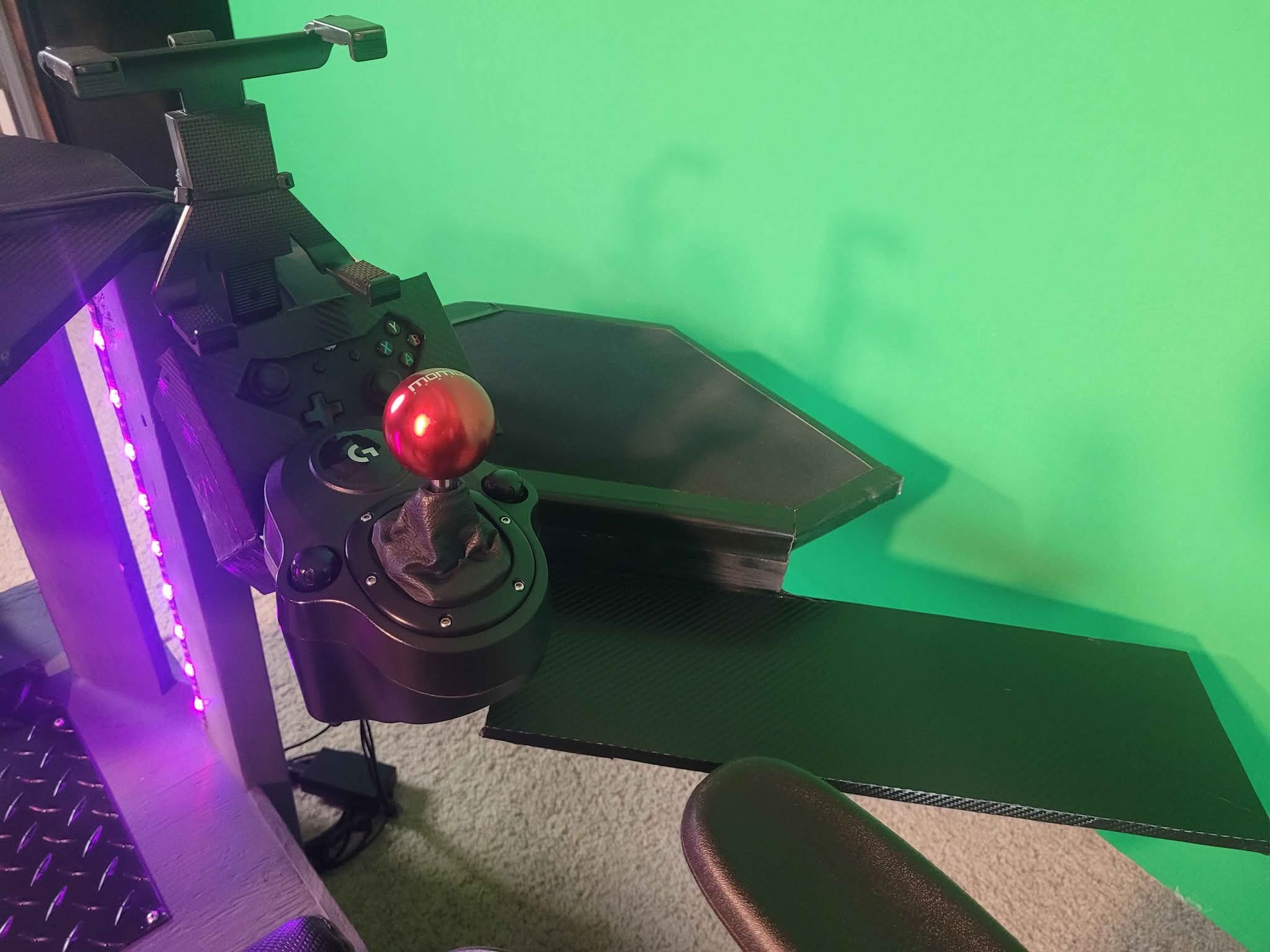Custom Sim Rig - Logitech G920/Modded Shifter/3 Rims/Stripped Pedals ...