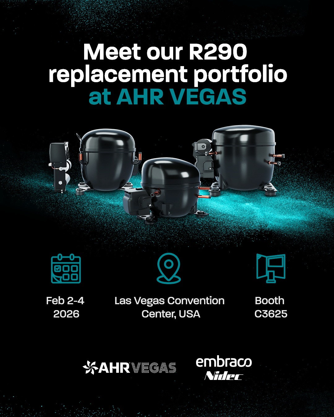 Embraco - We’re excited to announce our participation in the HVAC&R ...