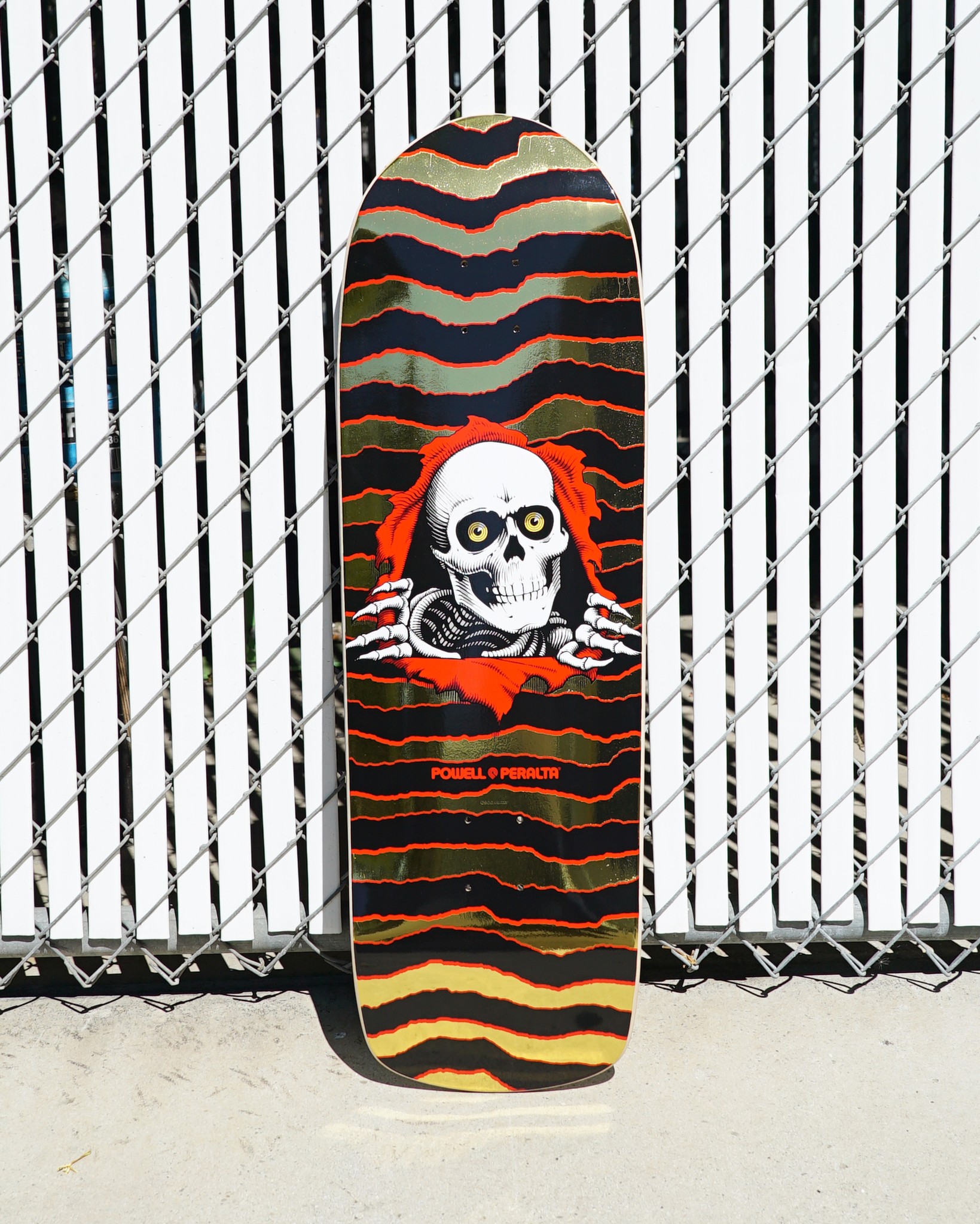 🌟 Ripper Gold Foil 🛹 9.89” x 31.32” 15.38” Wheelbase Shipping to