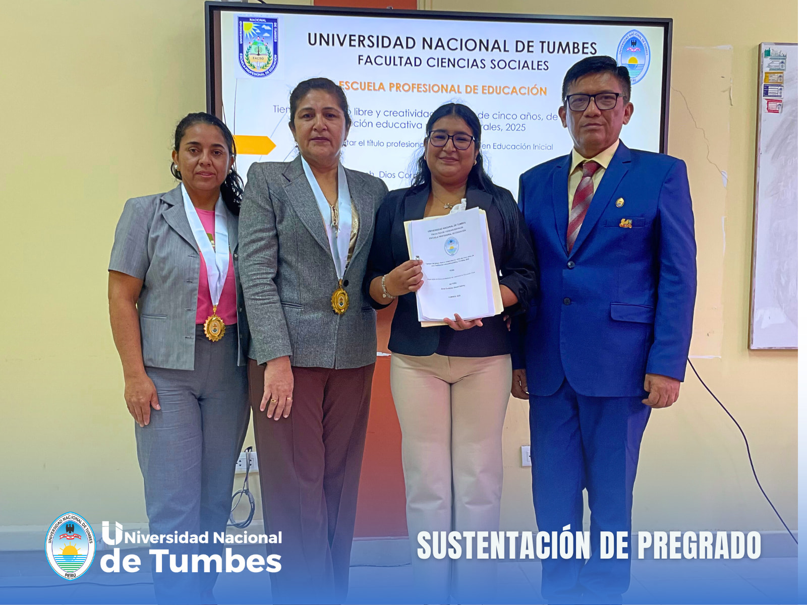 🎓 Tesis aprobada con... - Universidad Nacional de Tumbes | Facebook
